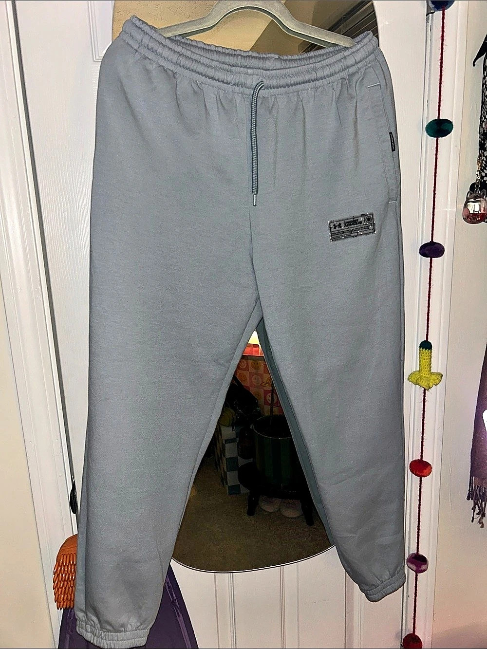 Under Armour Gray Jogger Sweatpants Size XL Like New